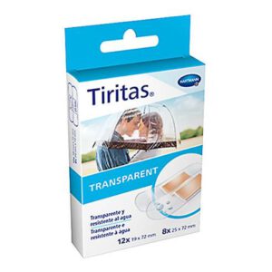 TIRITAS TRANSPARENTES 20 UDS