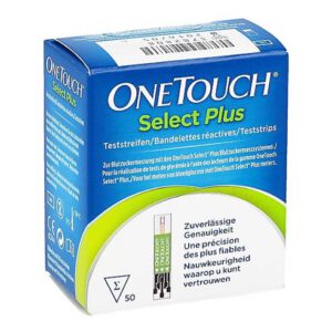 TIRAS REACTIVAS GLUCEMIA ONETOUCH SELECT PLUS 1