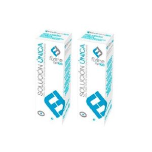 FARLINE OPTICA SOLUCION UNICA LENTES DE CONTACTO 2 ENVASES 360 ml DUPLO