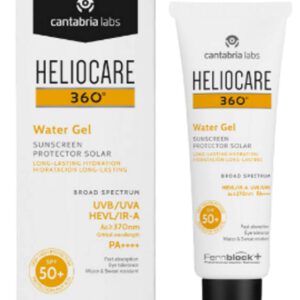 HELIOCARE 360º SPF 50+ WATER GEL HIDRATACION LONG-LASTING PROTECTOR SOLAR 1 ENVASE 50 ml