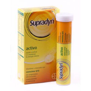 SUPRADYN ACTIVO 30 COMP. EFERVESCENTES