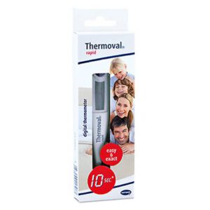TERMOMETRO DIGITAL THERMOVAL RAPID MEDICION RAPI
