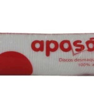 APOSAN DISCOS ALGODON DESMAQUILLAJE 80 DISCOS