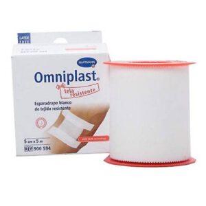 ESPARADRAPO OMNIPLAST BLANCO 5MX5 CM