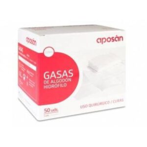 GASA ESTERIL ALGODON HIDROFILO COMPRESAS APOSAN
